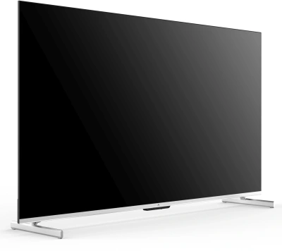 Телевизор QLED Digma Pro 65" Mini LED 65Q Google TV Frameless серебристый/серебристый 4K Ultra HD 144Hz MEMC DVB-T DVB-T2 DVB-C DVB-S DVB-S2 USB WiFi Smart TV