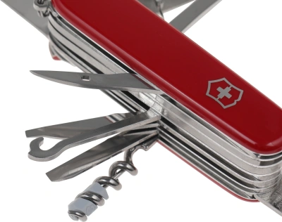 Нож перочинный Victorinox SwissChamp (1.6795) 91мм 33функц. красный карт.коробка