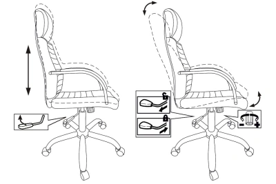 Кресло руководителя Бюрократ T-8010SL черный экокожа крестов. металл хром