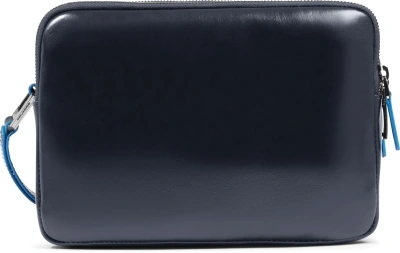Клатч Piquadro Blue Square AC6902B2R/BLU2 темно-синий натур.кожа