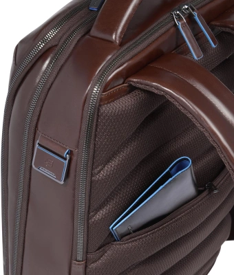 Рюкзак мужской Piquadro Blue Square CA6817B2/MO коричневый натур.кожа