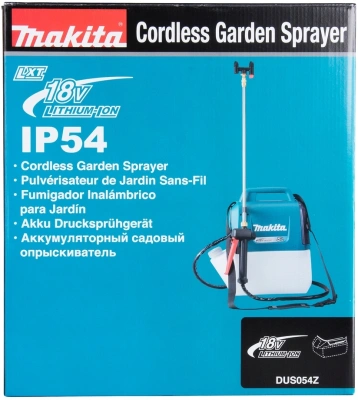 Опрыскиватель Makita DUS054Z аккум. наплеч. 5л бирюзовый/белый