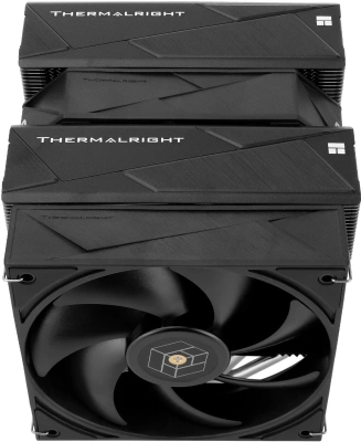 Устройство охлаждения(кулер) Thermalright Royal Pretor 130 Soc-AM5/AM4/1200/1700/1851 серебристый/черный 4-pin 29.4dB Al+Cu Ret (RP130)