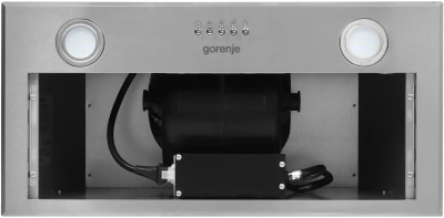 Вытяжка встраиваемая Gorenje BHI626E6X нержавеющая сталь управление: кнопочное (1 мотор)