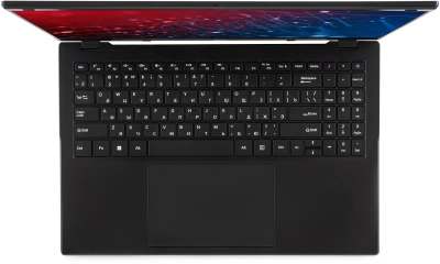 Ноутбук IRU Planio 15ING N-series N100 8Gb SSD256Gb Intel UHD Graphics 15.6" IPS FHD (1920x1080) FreeDOS black WiFi BT Cam 6000mAh (2058911)
