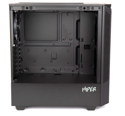 Корпус Hiper PB81 черный без БП ATX 4x120mm 2xUSB2.0 2xUSB3.0 audio bott PSU