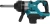 Гайковерт Makita TW010GZ аккум. патрон:квад.1"