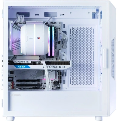 Корпус Zalman i3 Neo V2 белый без БП ATX 7x120mm 5x140mm 1xUSB3.0 audio bott PSU
