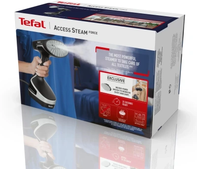 Отпариватель ручной Tefal DT8230E1 2000Вт черный/серый
