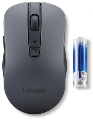 Мышь Lenovo WL310 Bluetooth Silent черный оптическая 1600dpi silent беспров. 5but (GY51Q65621)