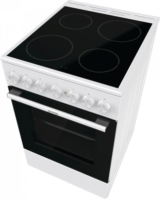 Плита Электрическая Gorenje GEC5B42WG белый стеклокерамика (без крышки)