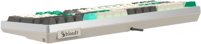 Клавиатура A4Tech S98 Pixels механическая белый/бежевый USB for gamer LED (S98) кабель 1.8м