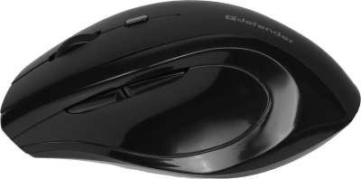 Мышь Defender Accura MM-295 черный оптическая 1600dpi беспров. USB 6but (52295)