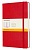 Блокнот Moleskine CLASSIC EXPENDED QP060EXPF2 Large 130х210мм 400стр. линейка твердая обложка красный