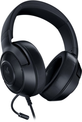 Наушники с микрофоном Razer Kraken X Lite черный 1.3м мониторные оголовье (RZ04-02950100-R381)