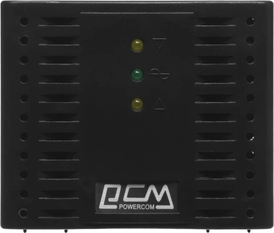 Стабилизатор напряжения Powercom TCA-1200 600Вт 1200ВА черный