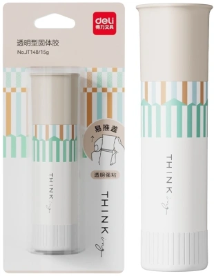 Клей-карандаш Deli JT148 15гр блистер