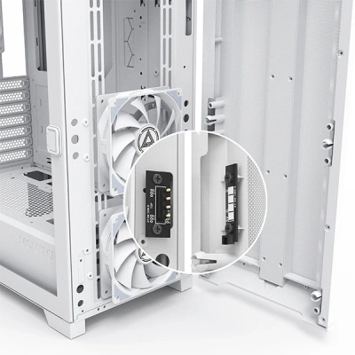 Корпус Montech Sky One Lite белый без БП ATX 5x120mm 5x140mm 2xUSB3.0 audio bott PSU