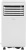 Кондиционер мобильный Midea MPPHA-09CRN7-Q белый площ.25м2 Кондиционер мобильный Midea MPPHA-09CRN7-Q белый площ.25м2
