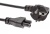 Кабель Premier 5-282 IEC C5 (3-pin) Евровилка угловой 1м (5-282(0.5) 1.0) черный (Bulk)
