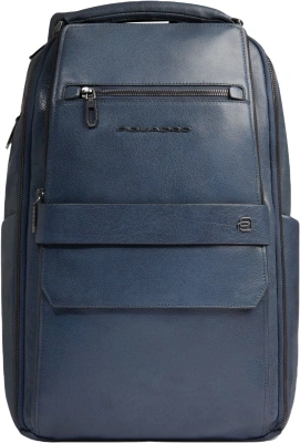 Рюкзак мужской Piquadro Solm CA7022S141/AV серо-голубой натур.кожа