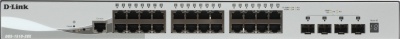 Коммутатор D-Link DGS-1510-28X/A1A 24x1Гбит/с 4SFP+ управляемый