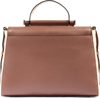 Сумка женская Piquadro Circle BD6777W92/MBE коричневая/бежевая натур.кожа