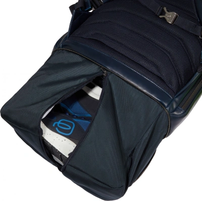 Рюкзак мужской Piquadro Blue Square CA6592B2BM/BLU2 темно-синий натур.кожа