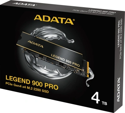 Накопитель SSD A-Data PCIe 4.0 x4 4TB SLEG-900P-4TCS Legend 900 Pro M.2 2280