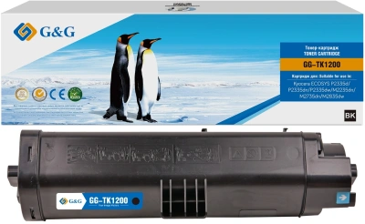 Картридж лазерный G&G GG-TK1200 черный (3000стр.) для Kyocera ECOSYS P2335d/P2335dn/P2335dw/M2235dn/M2735dn/M2835dw с чипом