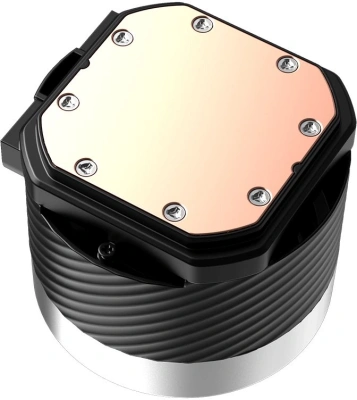 Система водяного охлаждения ID-Cooling FX240 Inf ARGB Soc-AM5/AM4/1200/1700/1851 черный 4-pin 27.2dB Al 300W Ret