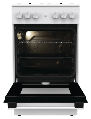 Плита Газовая Gorenje GG5A12WH белый (без крышки) реш.сталь