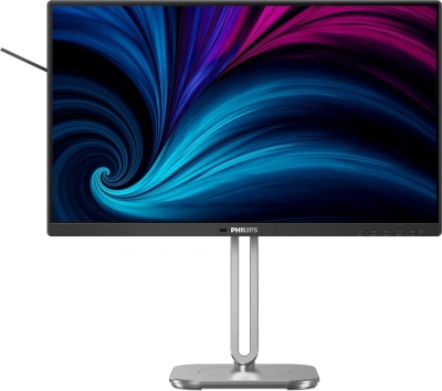 Монитор Philips 24" 24B2U4301 черный IPS LED 16:9 HDMI M/M матовая HAS Piv 300cd 178гр/178гр 1920x1080 120Hz DP FHD USB 5.74кг