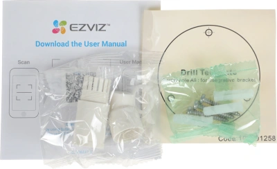 Камера видеонаблюдения IP Ezviz CS-H3C-R100-1K2WFL(2.8mm) Wi-Fi 2.8-2.8мм цв. корп.:белый (H3C COLOR)