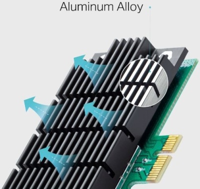 Сетевой адаптер Wi-Fi TP-Link Archer T4E AC1200 PCI Express (ант.внеш.съем) 2ант.