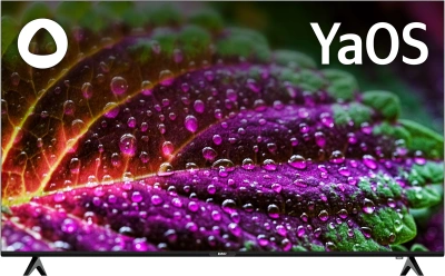 Телевизор LED BBK 65" 65LEX-8235/UTS2C (B) Яндекс.ТВ Frameless черный 4K Ultra HD 60Hz DVB-T DVB-T2 DVB-C DVB-S2 USB WiFi Smart TV (RUS)