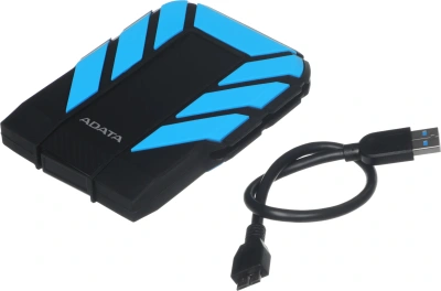 Жесткий диск A-Data USB3.0 1TB AHD710P-1TU31-CBL HD710Pro DashDrive Durable 2.5" синий