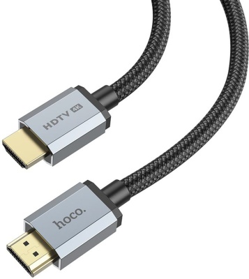 Кабель Hoco US03 ver2.0 HDMI (m) HDMI (m) 2м черный (коробка)