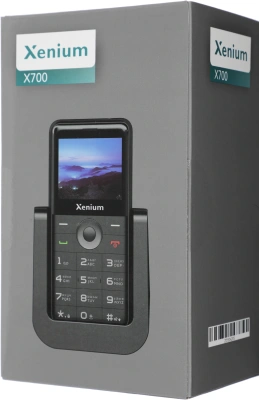 Мобильный телефон Xenium X700 красный моноблок 2Sim 2.31" 240x320 Nucleus 0.3Mpix GSM900/1800 MP3 FM microSD max32Gb