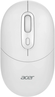 Мышь Acer OMR301 белый оптическая 1600dpi беспров. BT/Radio USB 4but (ZL.MCECC.01U)