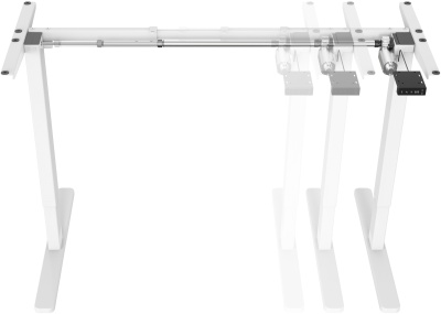 Подстолье Cactus CS-EDF-WT электропривод каркас белый 140x72x60см