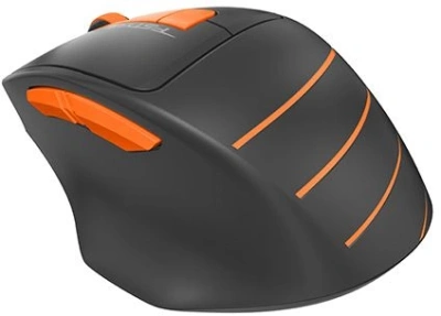 Мышь A4Tech Fstyler FG30 серый/оранжевый оптическая 2000dpi беспров. USB 6but (FG30 ORANGE)