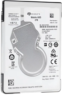 Жесткий диск Seagate SATA-III 2TB ST2000LM007 Notebook Mobile 4KN (5400rpm) 128Mb 2.5"