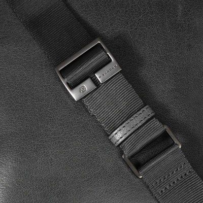 Сумка мужская Piquadro Solm CA7030S141/N черная натур.кожа