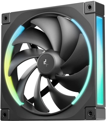 Корпус Deepcool CH690 LCD черный без БП ATX 10x120mm 10x140mm 2xUSB3.0 audio bott PSU