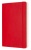Блокнот Moleskine CLASSIC SOFT EXPENDED QP616EXPF2 Large 130х210мм 400стр. линейка мягкая обложка красный