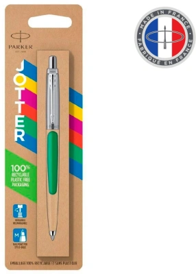 Ручка шариков. Parker Jotter Originals (2076058) Green CT M син. черн. блистер