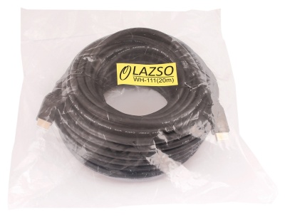 Кабель аудио-видео WH-111 HDMI (m)/HDMI (m) 20м. позолоч.конт. черный (9786)