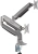 Кронштейн для мониторов ЖК Digma D-MM302D серый 17"-35" макс.15кг крепление к столешнице поворот и наклон