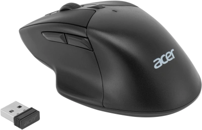 Мышь Acer OMR170 черный оптическая 1600dpi беспров. BT/Radio USB 6but (ZL.MCEEE.00N)